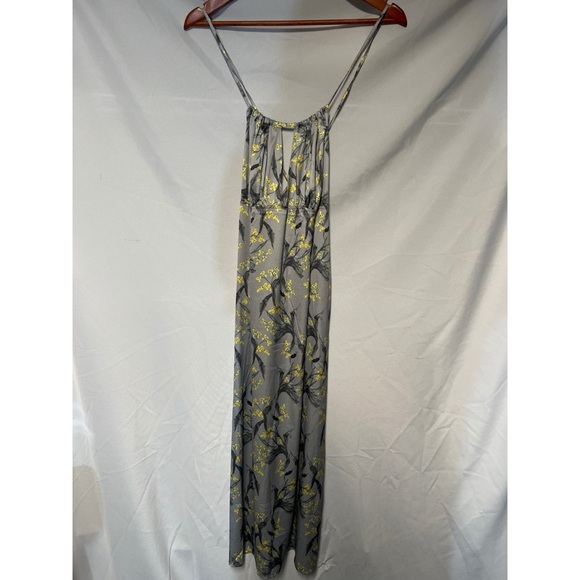 Cupshe Floral Gray and Yellow Women's Dress - Picture 1 of 4